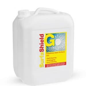 SURFASHIELD G - soluție nanotehnologica pentru autocuratarea și autosterilizarea suprafețelor de sticlă