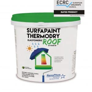 SurfaPaint™ ThermoDry Elastomeric Roof – Membrană lichidă elastomerică poliuretan-acrilică cu protecție hidro și termică pentru acoperiș