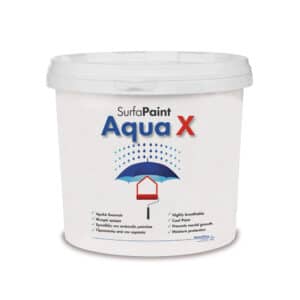 SurfaPaint "AquaX" Vopsea Hidroizolanta, Permeabila pentru Int/ Ext.